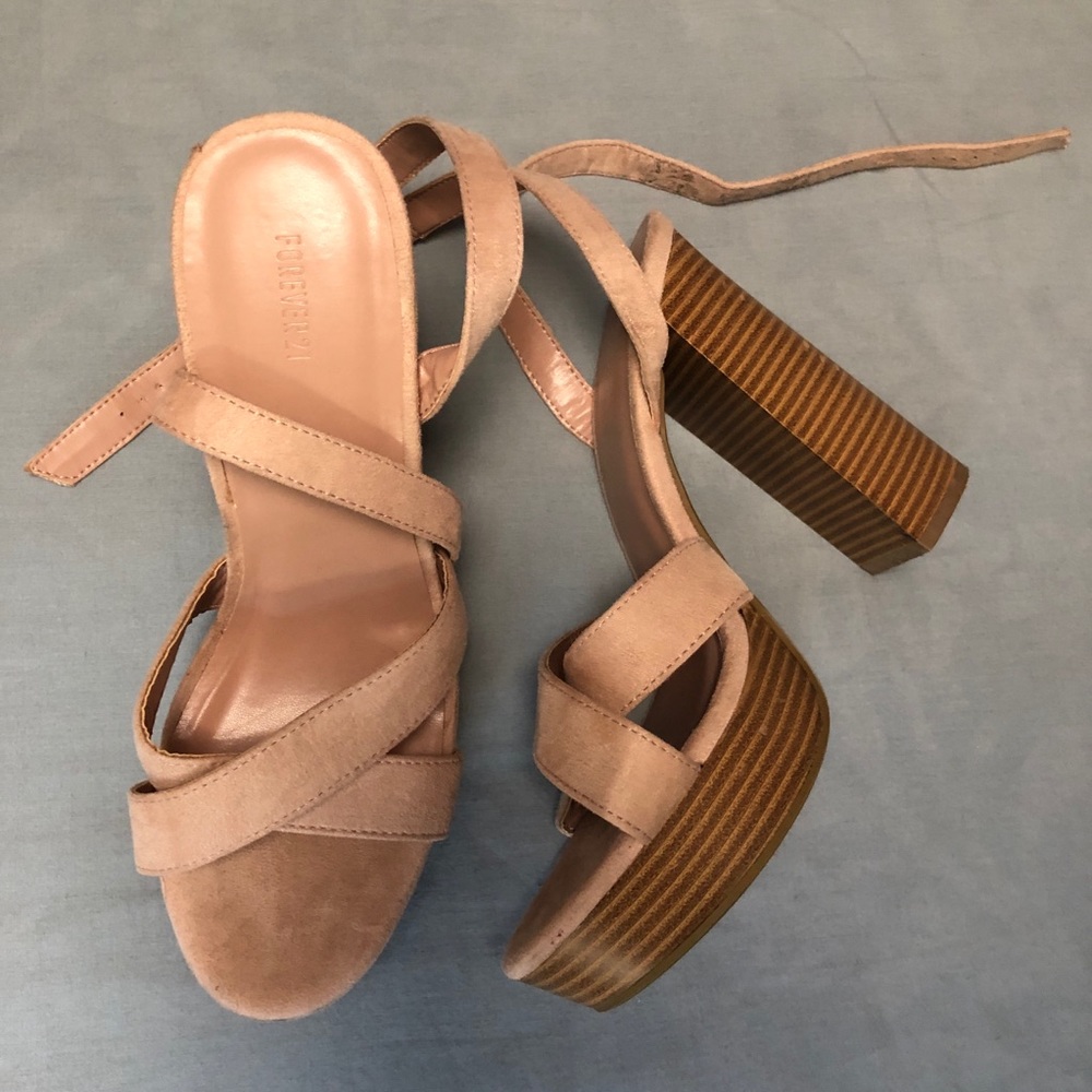 Nude heels